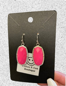 Pink dangles