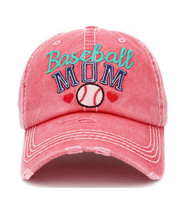 Baseball Mom Hats