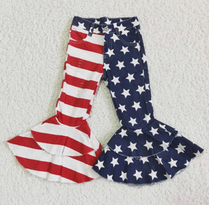 kids American Flag Jeans