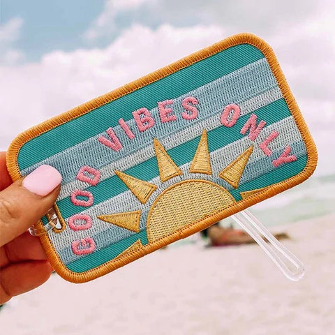 Good Vibes Only luggage Tag