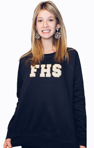 Varsity letter sweatshirt