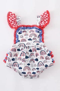 Kids American ruffle butt outfit