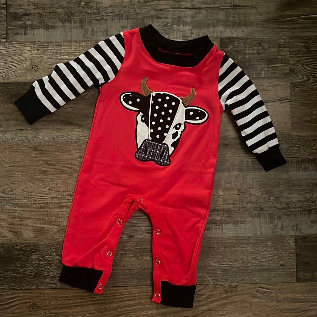 Boys Bull Romper Kids