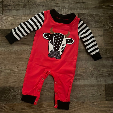 Boys Bull Romper Kids